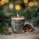 Candle at the foot of the Durance tree - Holiday collection